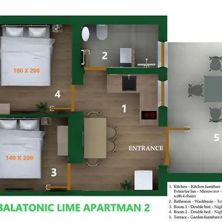 Balatonic Lime Apartmanhaz Aparthotel *